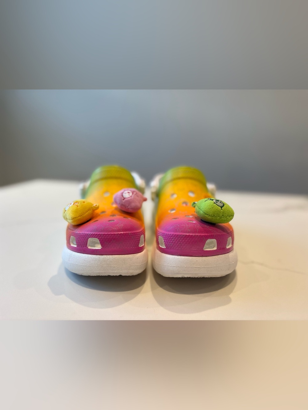 Care Bears X Crocs Crush Rainbow Platform Clog - Women’s 8 / Men’s 6. - Picture 4 of 12
